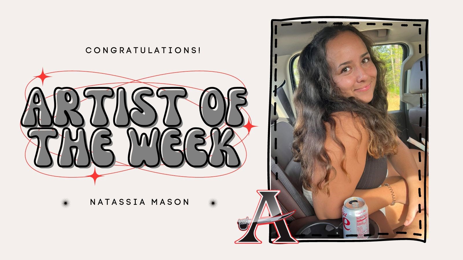 Spotlight Image - Congrats to Natassia Mason - Artist of the Week!